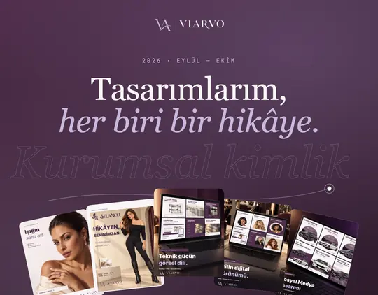 Tasarımlarım, her biri bir hikâye: 2026 Eylül – Ekim proje akışının kapağı